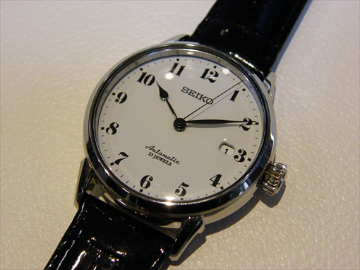 割引クーポン配布中!! SEIKO プレザージュ自動巻き 琺瑯×渡辺力