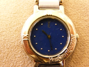 イブサンローラン腕時計の修理をしました。【分解掃除】－時計修理 