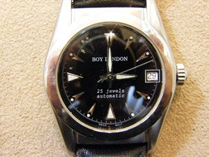 BOY・LONDON腕時計の修理をしました。【分解掃除】－時計修理－修理日記 －静岡県浜松市の時計・メガネ・宝石の専門店－宝生堂