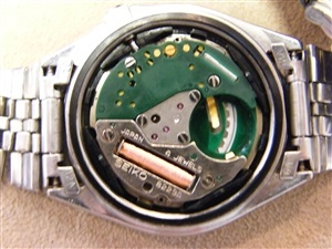 セイコー腕時計の修理をしました。【分解掃除・電池交換】－時計修理