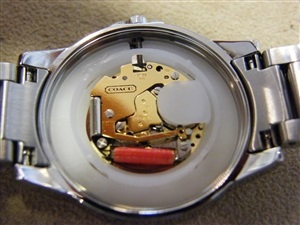 コーチ腕時計の修理をしました。【部品交換・電池交換】－時計修理